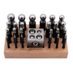 24 PCS DAPPING BLOCK AND PUNCHES SET