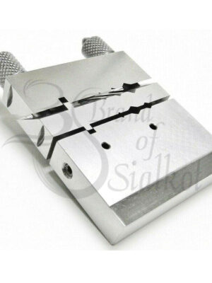 MITER CUTTER JIG / TUBE, WIRE & SHEET CUTTER / WATCH BAND JOINT CUTTER / SCHARNIERKALIBER / PROFILSPANNLEHRE