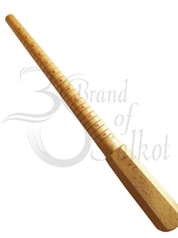 RING STICK / MANDREL (WOODEN)  - NUMBERED