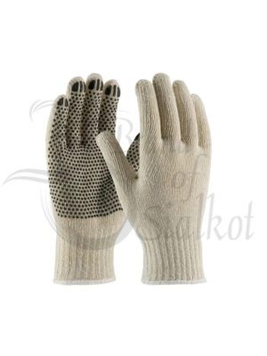 Knit cottong gloves